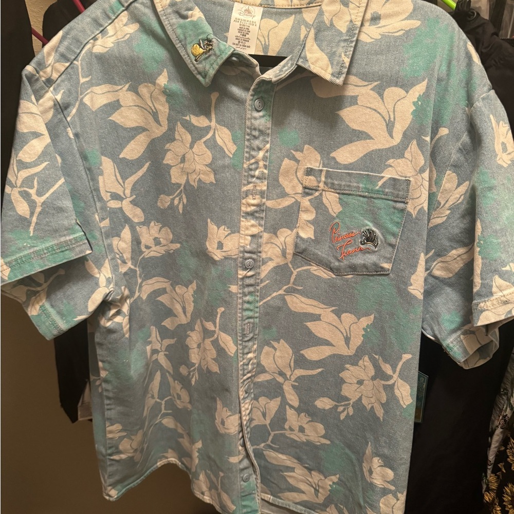 Brand New Princess Tiana Button Down